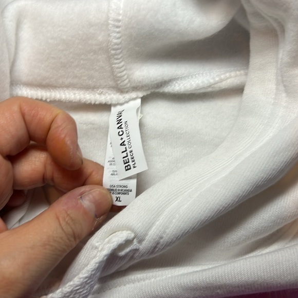 NWOT “Hustlers” Crop Hoodie, Size XL - Picture 5 of 6